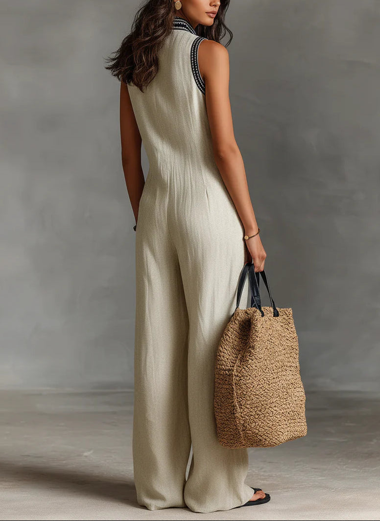 Fiamma | Elegant Sleeveless Jumpsuit