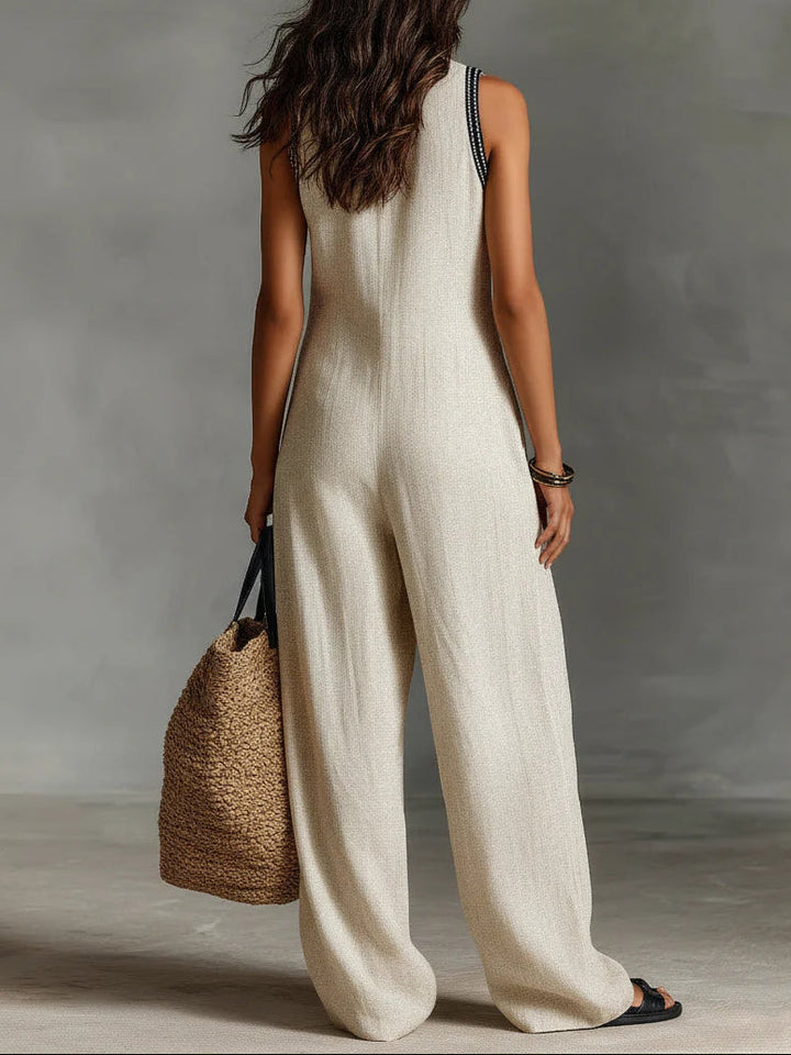 Fiamma | Elegant Sleeveless Jumpsuit