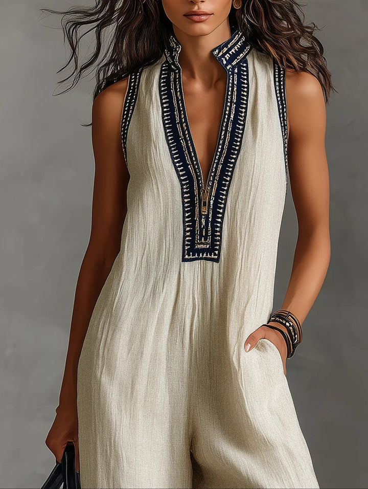 Fiamma | Elegant Sleeveless Jumpsuit