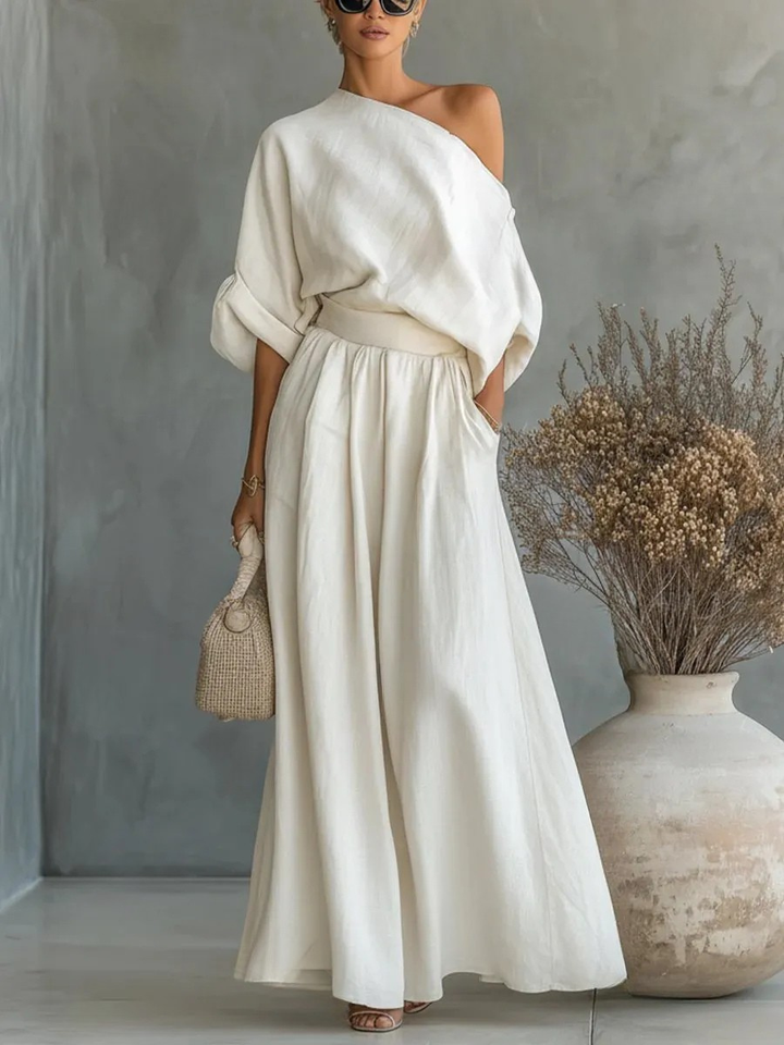 Aria | Strapless Tailored Two-Piece Set