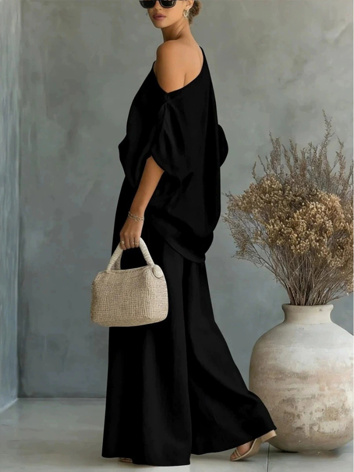 Aria | Strapless Tailored Two-Piece Set