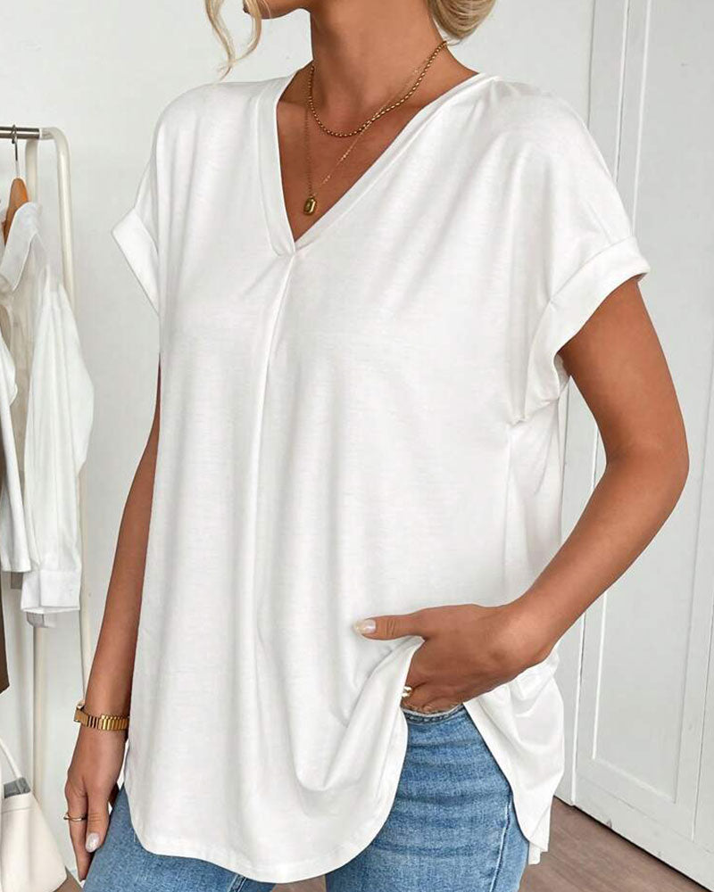 Estella | Casual Patchwork T-shirt