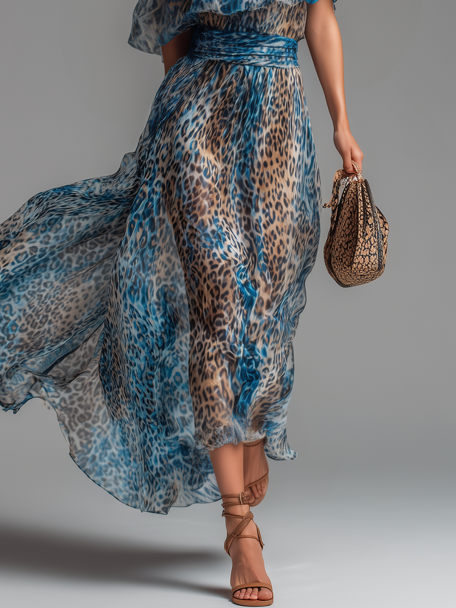 Wild | Long Chiffon Dress
