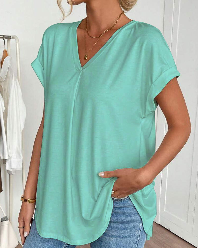 Estella | Casual Patchwork T-shirt