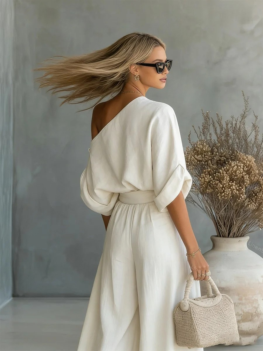 Aria | Strapless Tailored Two-Piece Set