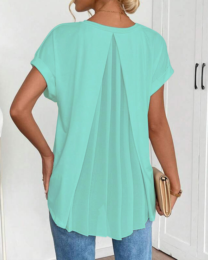Estella | Casual Patchwork T-shirt