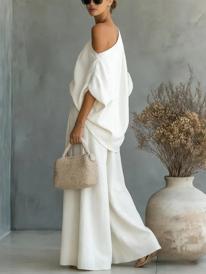 Aria | Strapless Tailored Two-Piece Set