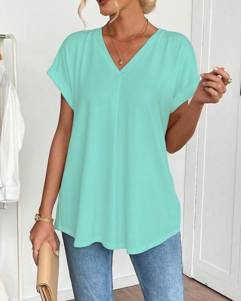 Estella | Casual Patchwork T-shirt