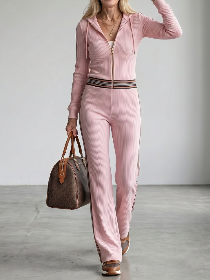 Malory | Zip Front Fitted Waist Jumpsuit