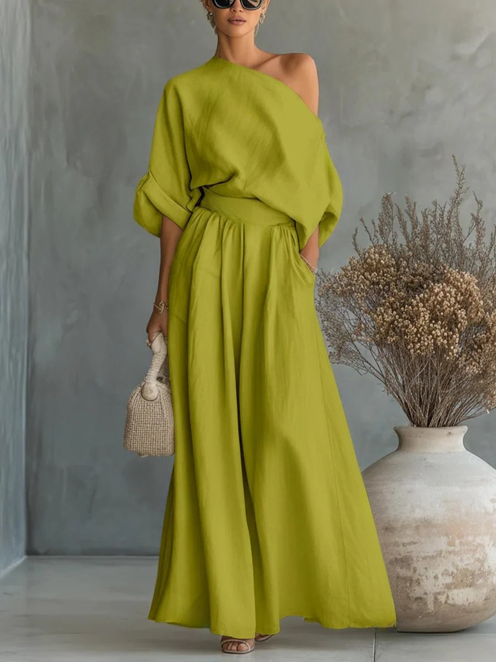 Aria | Strapless Tailored Two-Piece Set