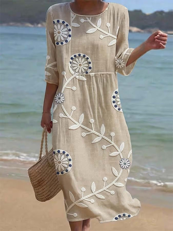 Charlotte | Vestido casual de manga media