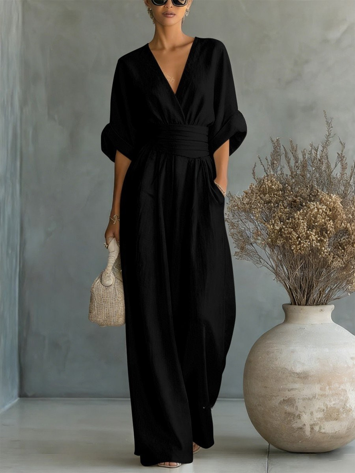 Jane | Essential V-Neck Jumpsuit