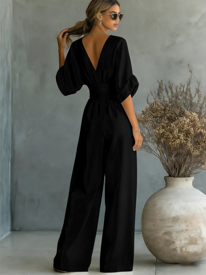 Jane | Essential V-Neck Jumpsuit