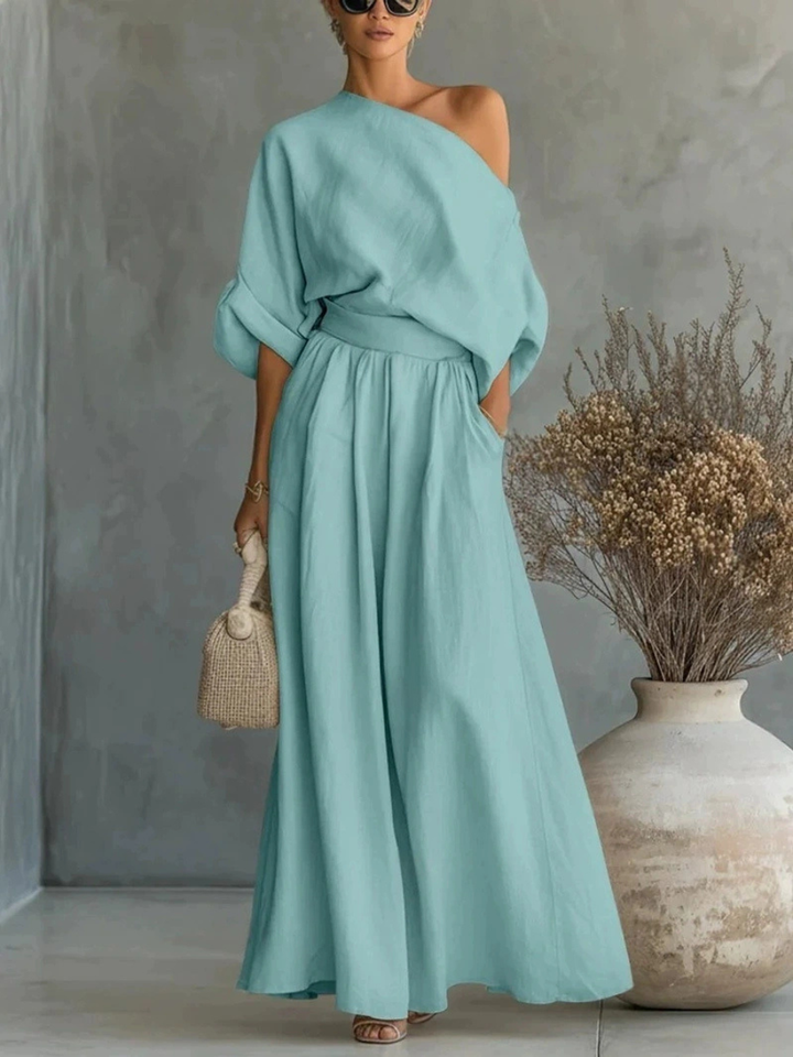 Aria | Strapless Tailored Two-Piece Set
