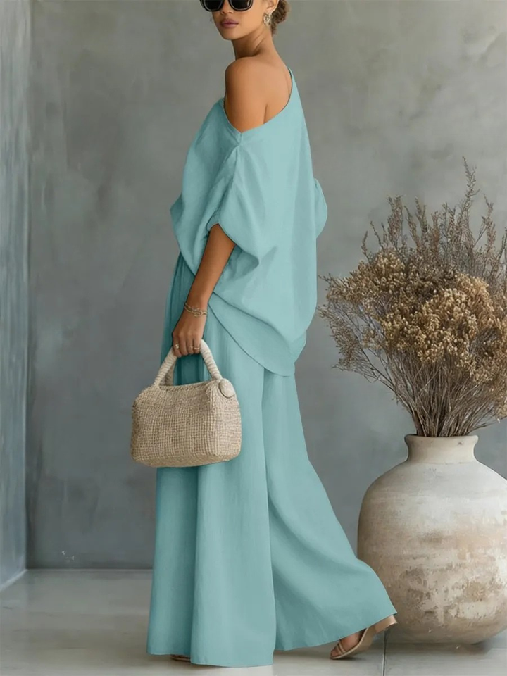 Aria | Strapless Tailored Two-Piece Set