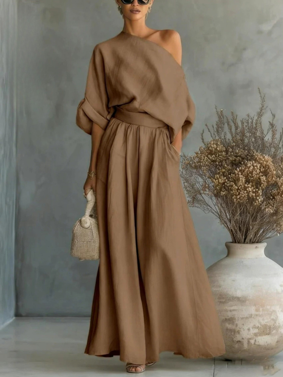 Aria | Strapless Tailored Two-Piece Set