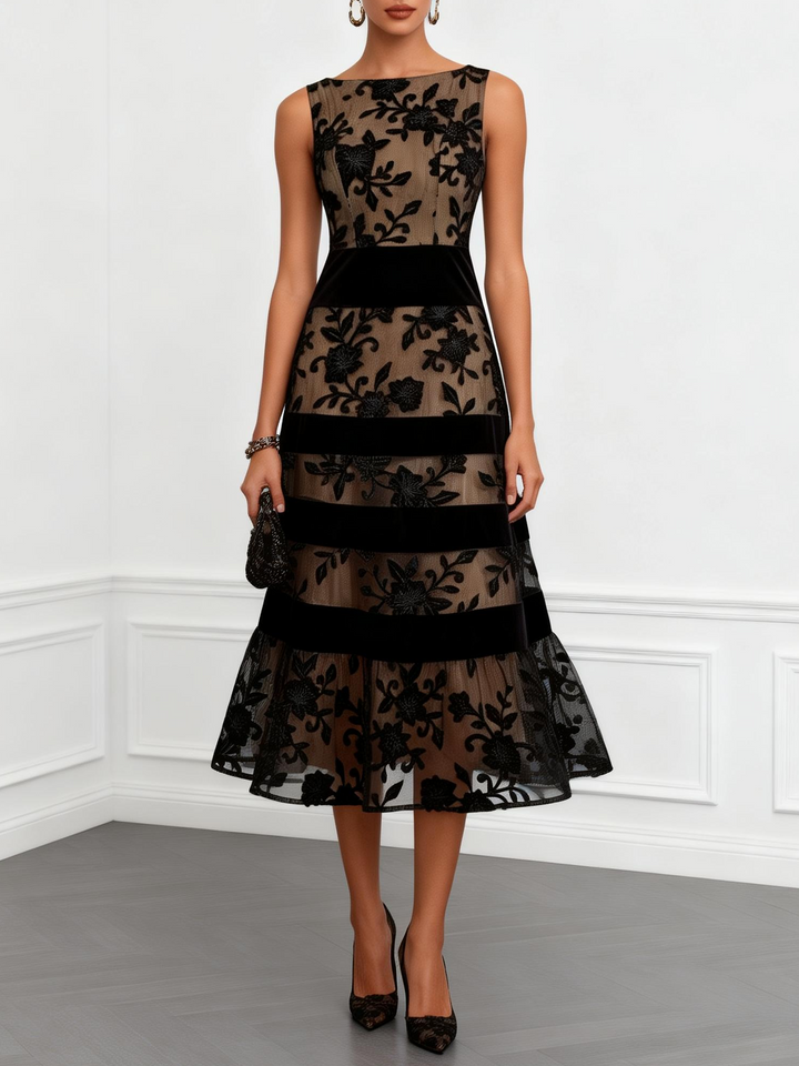 Seraphina | Floral Midi Dress