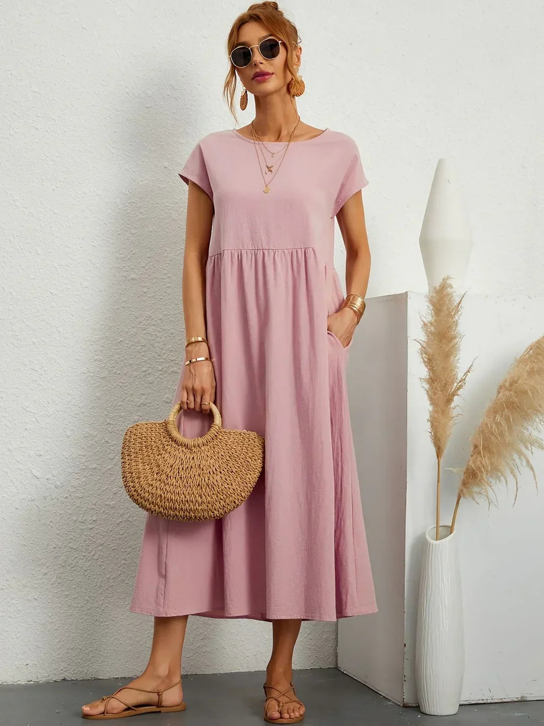 Robin | Casual Pocket Dress