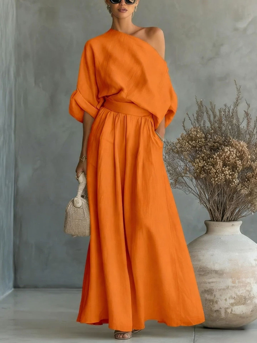Aria | Strapless Tailored Two-Piece Set