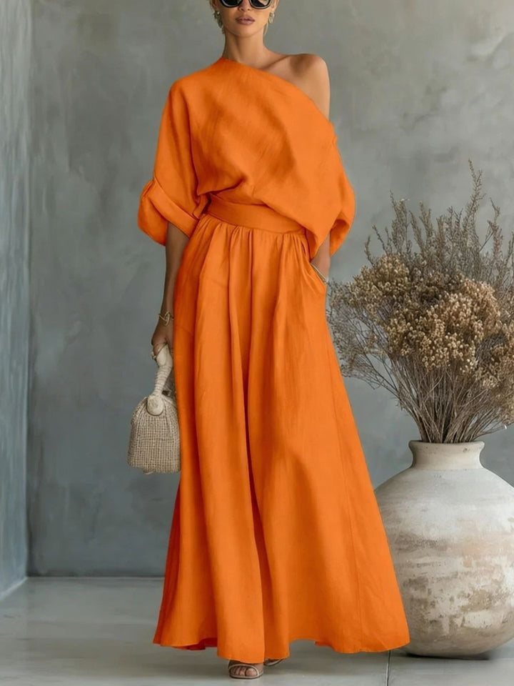 Aria | Strapless Tailored Two-Piece Set