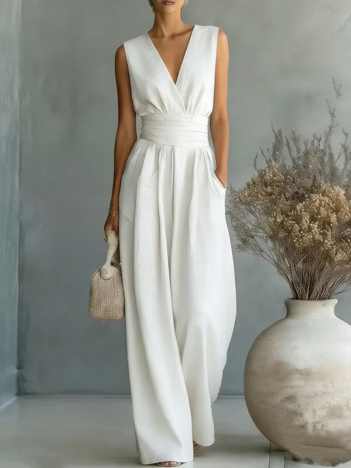 Aria | Sleeveless Jumpsuit