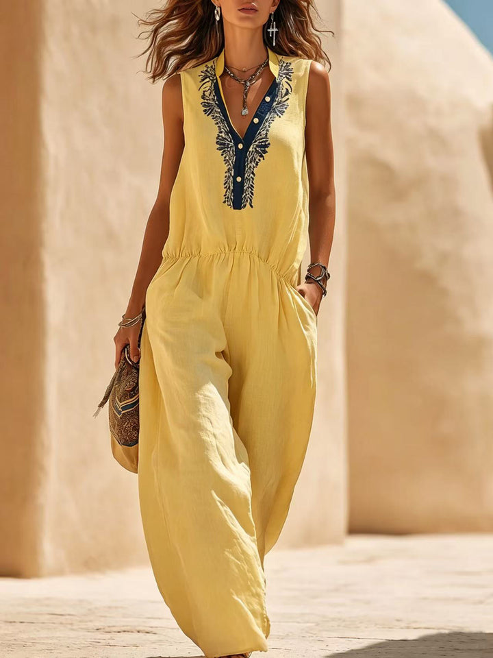 Amara | Elegant Boho Jumpsuit