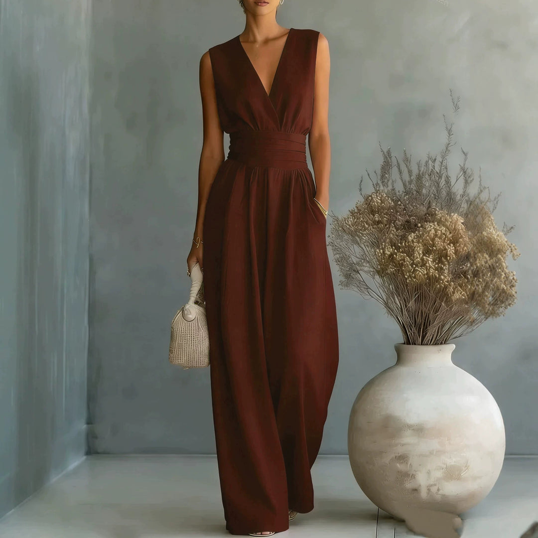 Aria | Sleeveless Jumpsuit