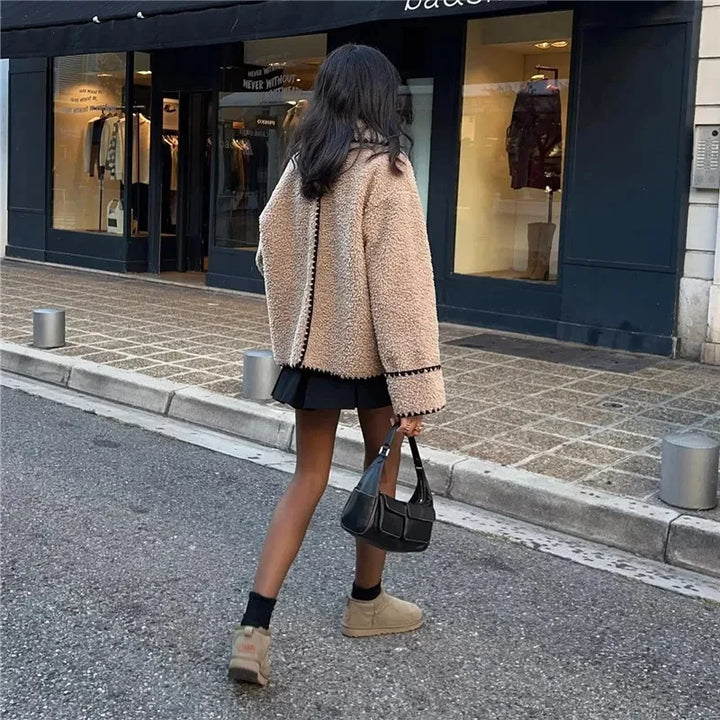 OLIVIA | Luxe Teddy Jacket