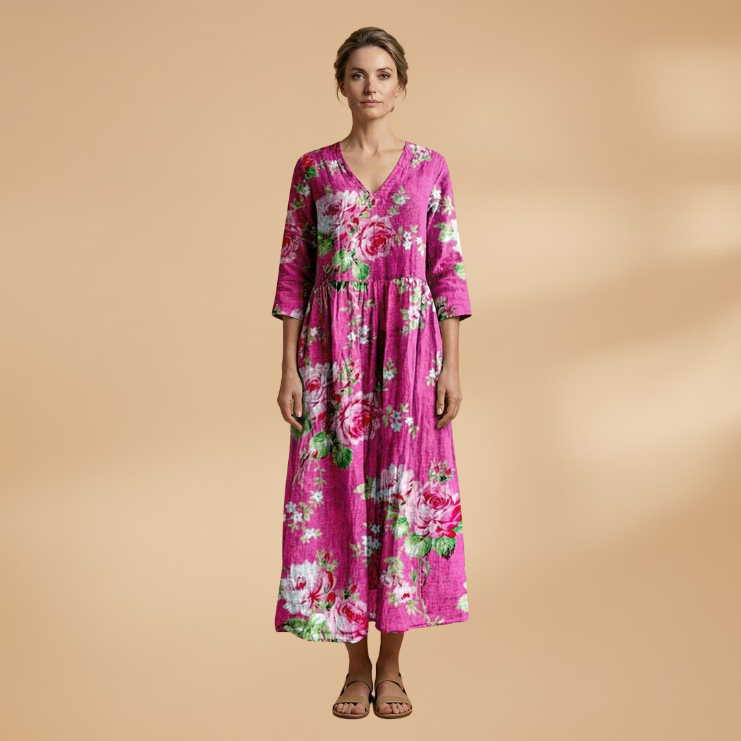 Jasmine | Floral Summer Dress