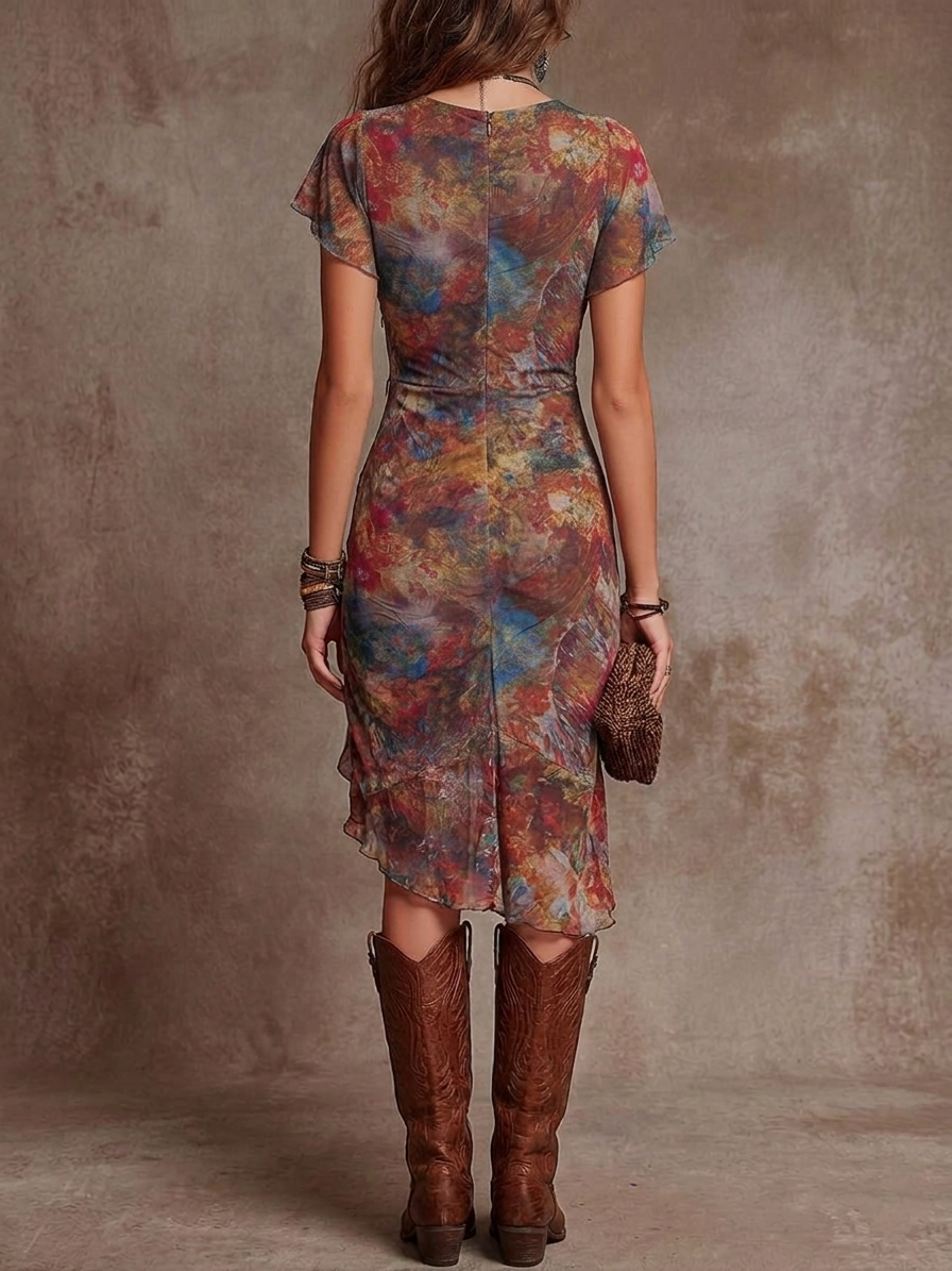 Martina | Midi Pleated Dress