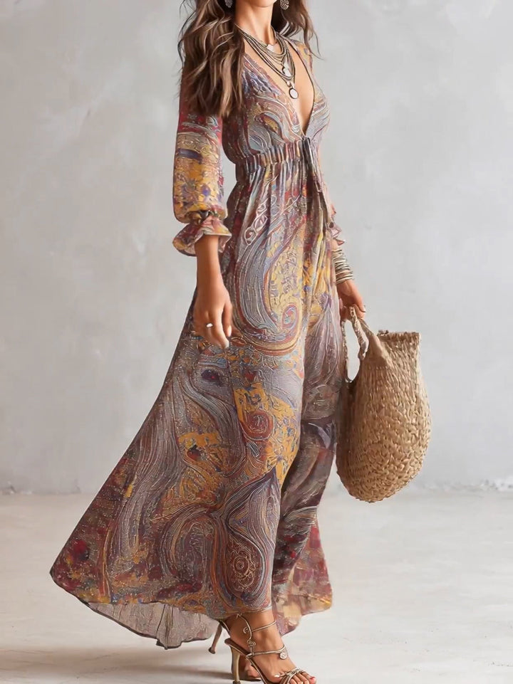 Paisley | Elegant Maxi Dress