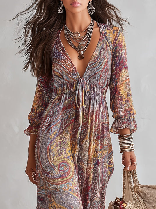 Paisley | Elegant Maxi Dress