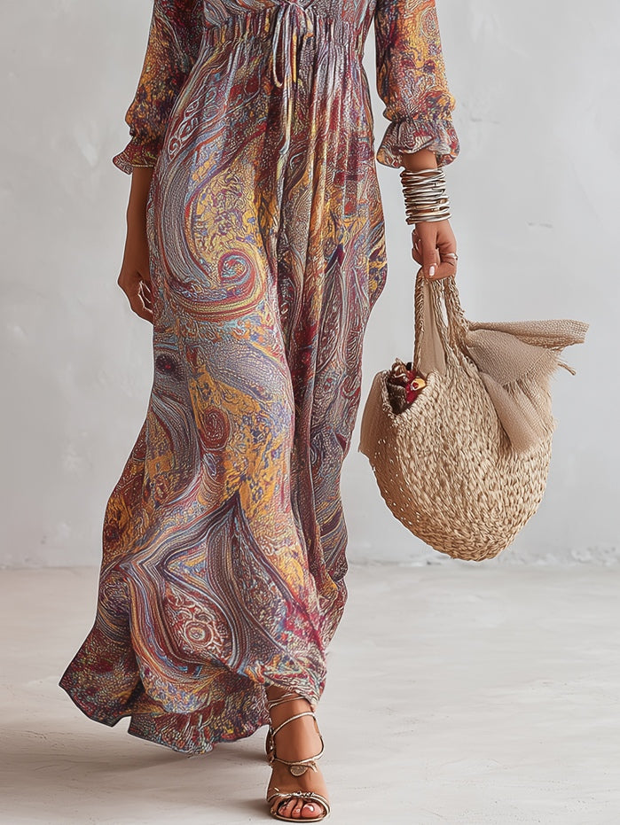 Paisley | Elegant Maxi Dress