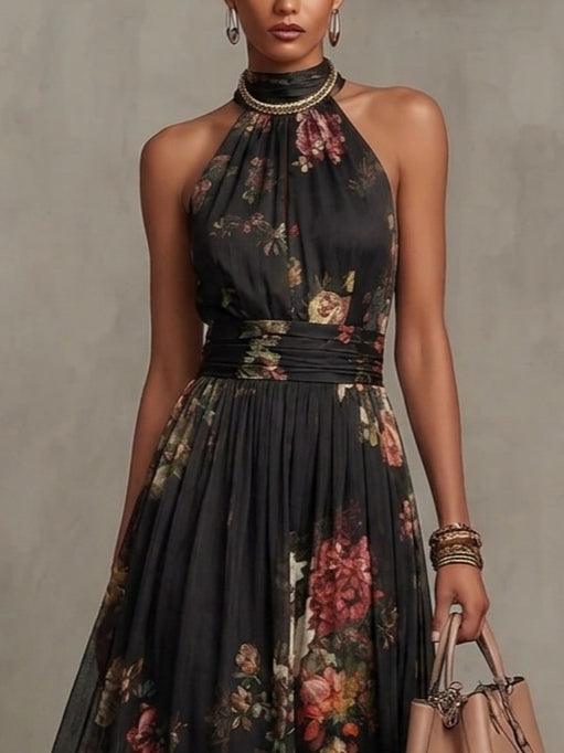 Dahlia | Floral Maxi Dress