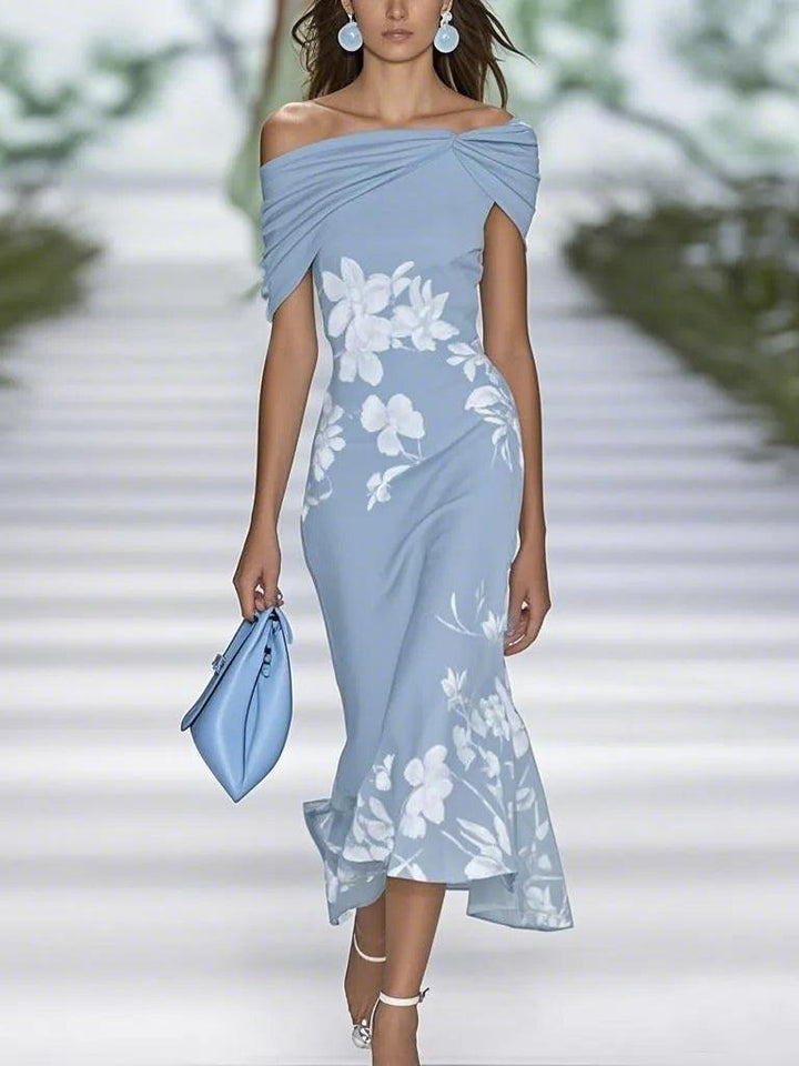 Frederique | Vestido elegante con estampado floral