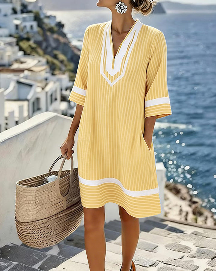 Alisia | Short Sleeved Dress