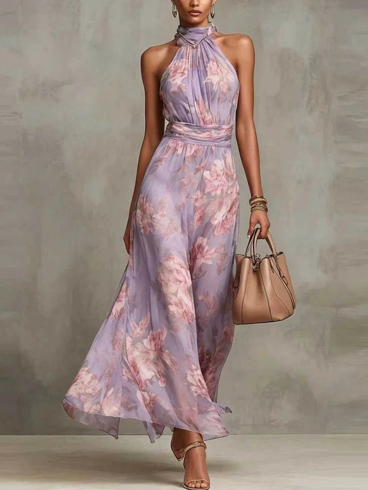 Sophie | Elegant Floral Summer Dress