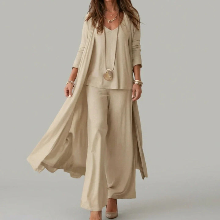 Raquel | Conjunto elegante de tres piezas