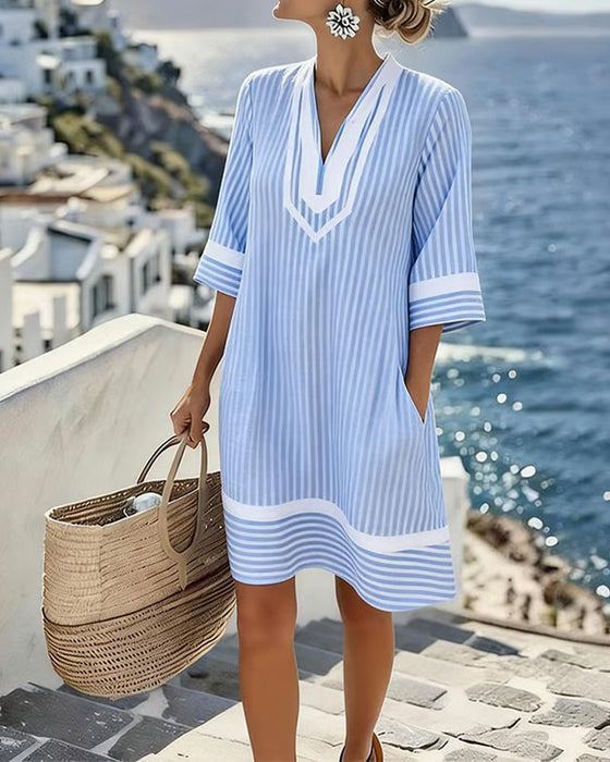 Alisia | Short Sleeved Dress
