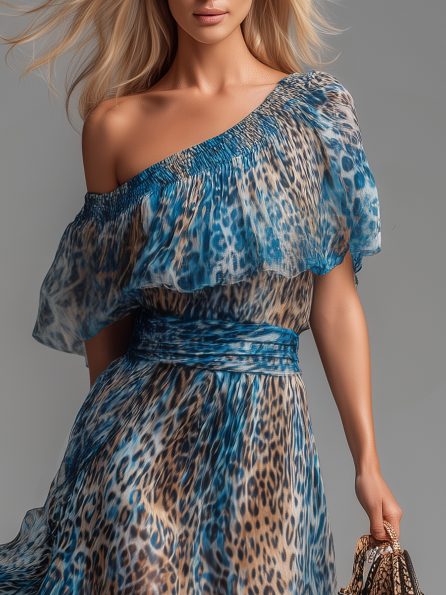 Wild | Long Chiffon Dress