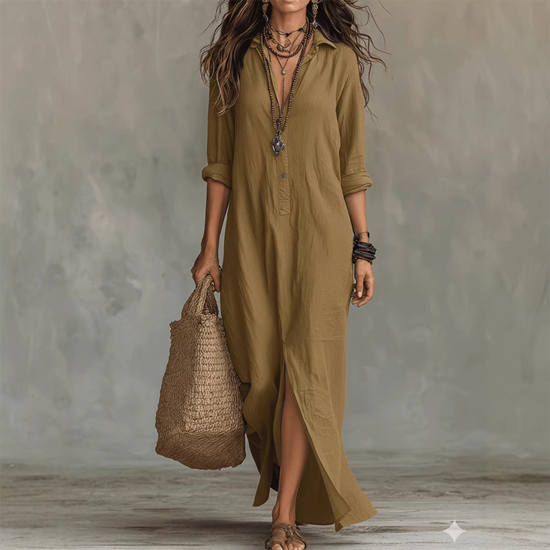 Neva | Relaxed Midi Dress